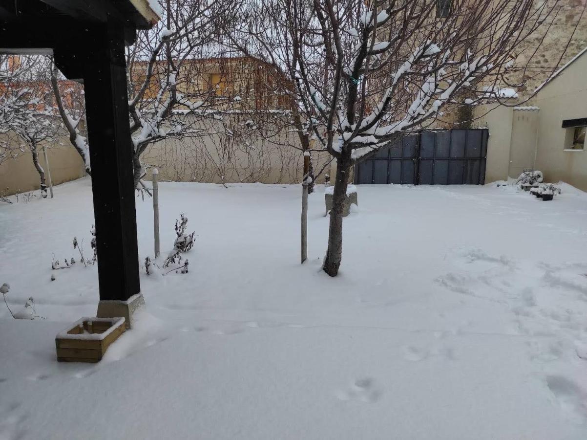 Casa Rural La Cija Del Abuelo A 1 Hora De Madrid Segovia Bagian luar foto